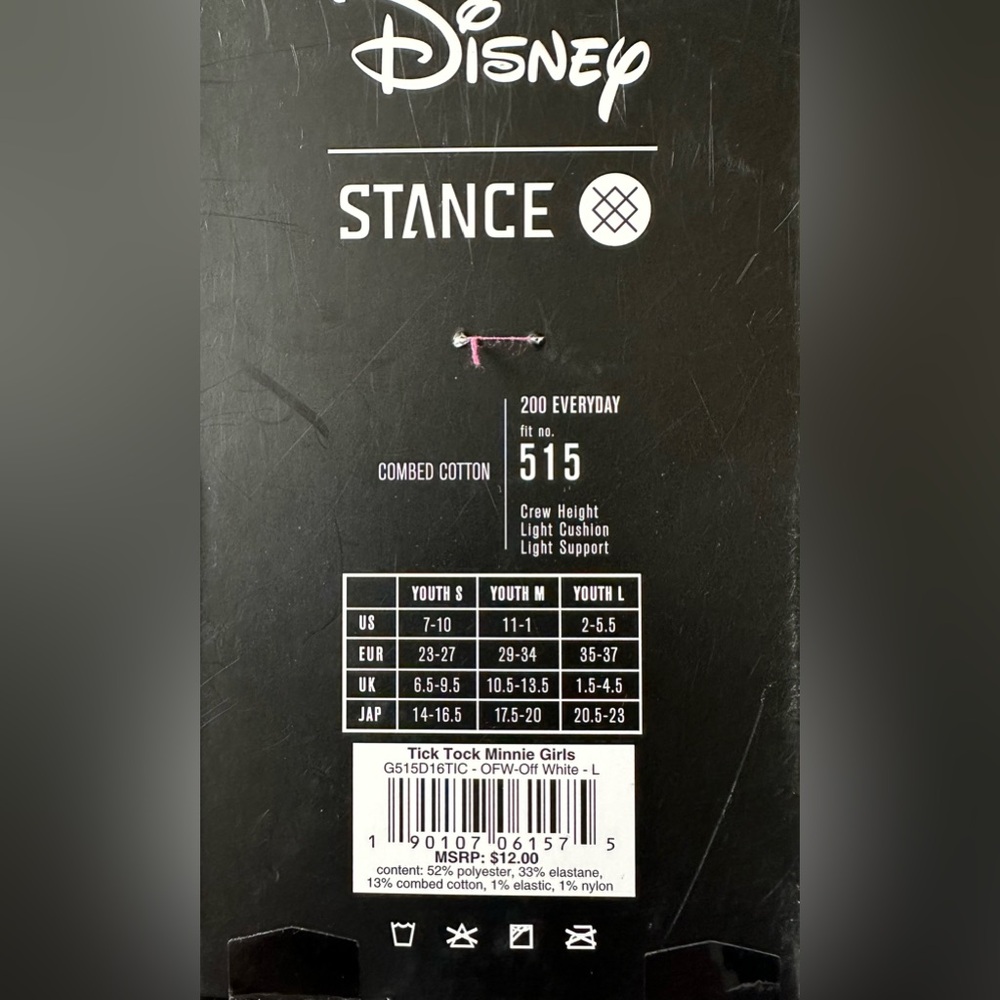 Stance Women's x Disney Tick Tock Minnie Socks - Picture 8 of 8